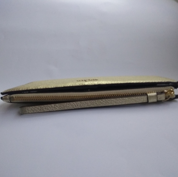 Kate Spade Blake Street Dot Eliza Wristlet in Gold - Picture 4 of 8